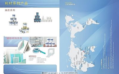 耗材及销售网络画册内页设计策略